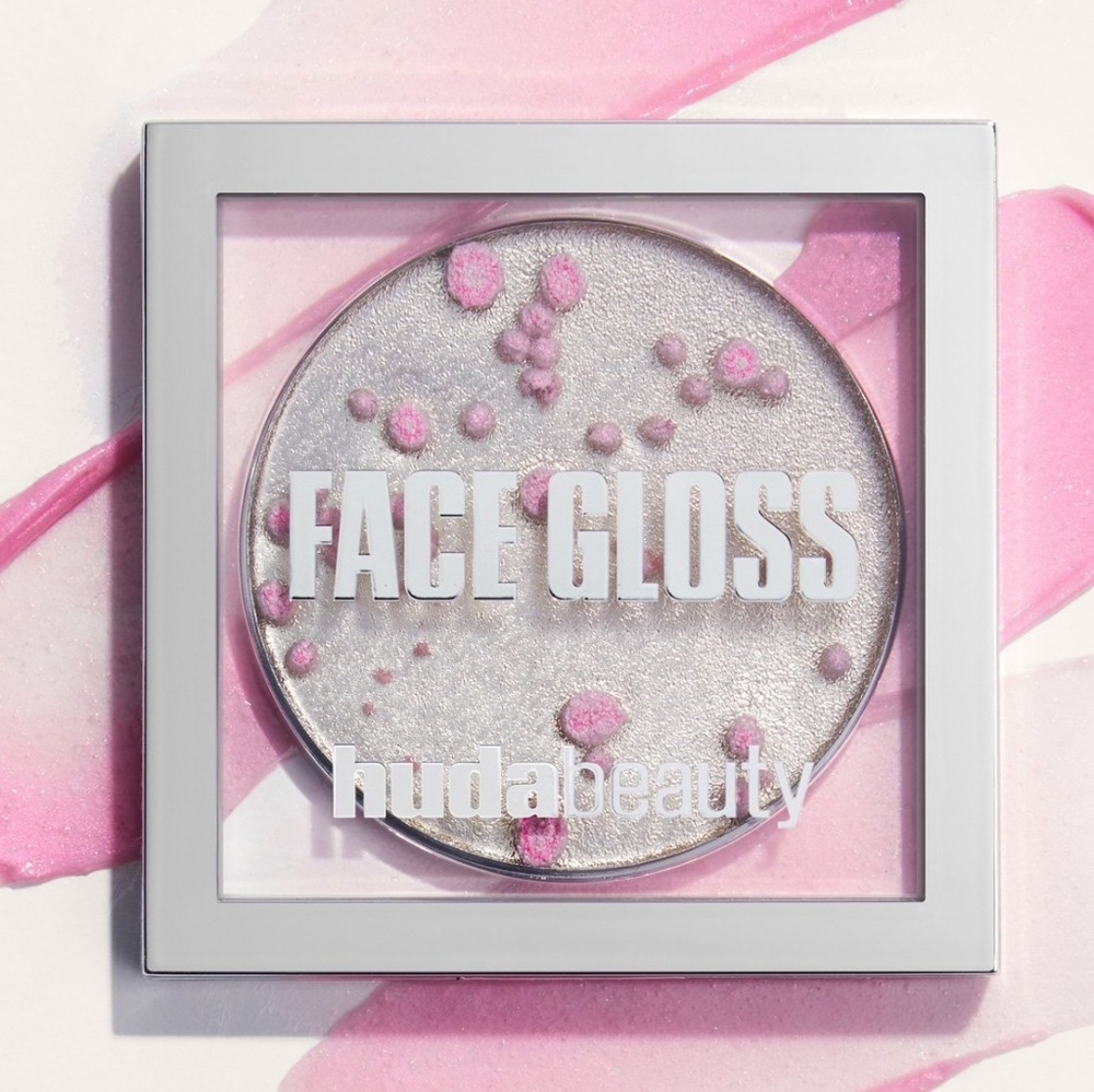 Huda Beauty Icy Nudes Frost Bite PH Color Changing Face Gloss